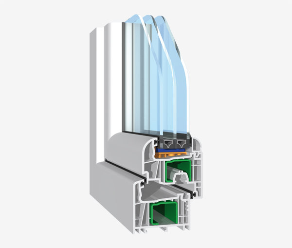 Salamander Streamline AD - Połowicznie niezlicowany wygląd i z okrągłym skrzydłem